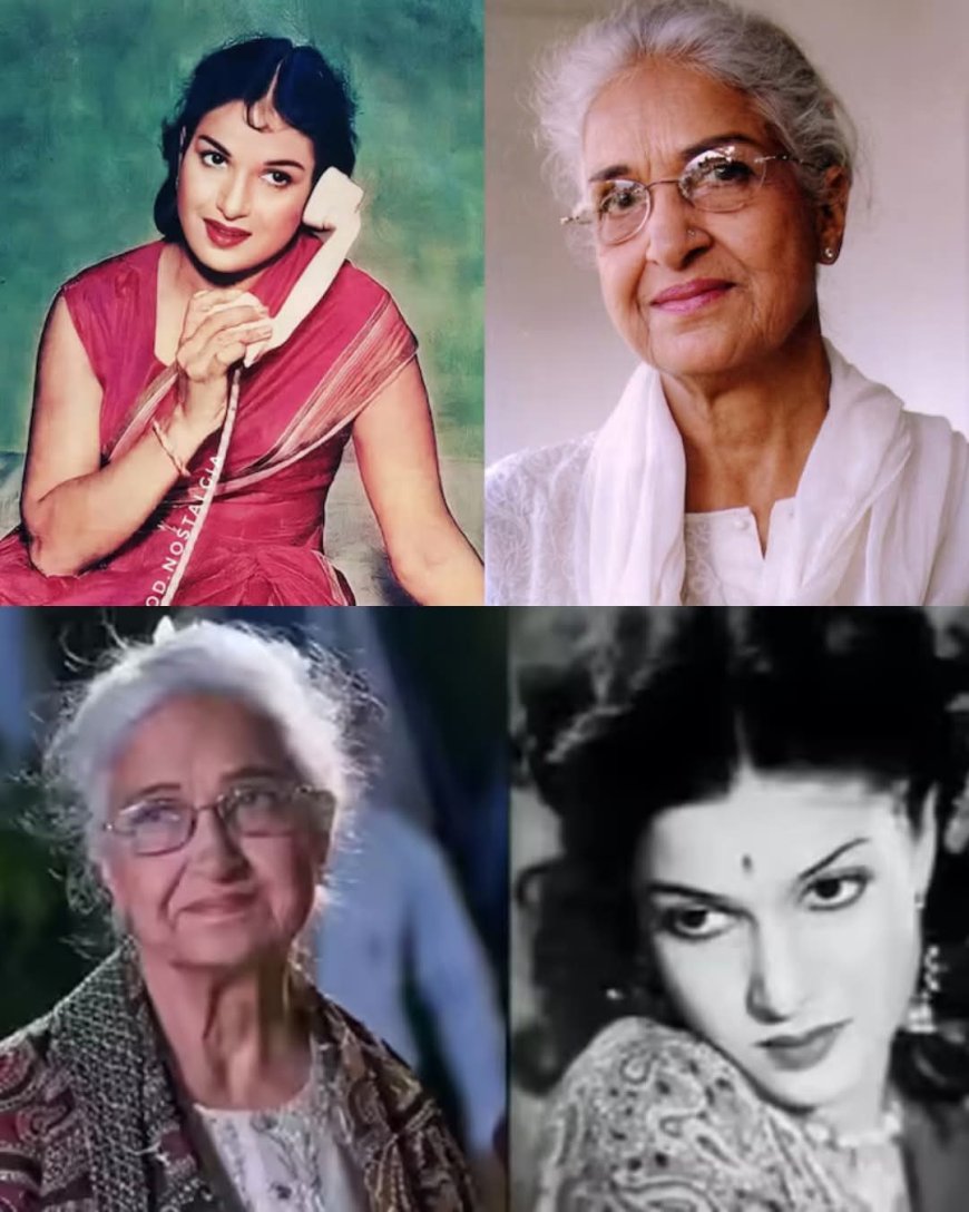“98 साल की उम्र में बुझा एक चमकता सितारा — दिग्गज अभिनेत्री कामिनी कौशल का निधन, फिल्म जगत में शोक”