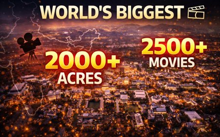 2000 एकड़ में फैली दुनिया की सबसे बड़ी फिल्म सिटी! ‘रामोजी फिल्म सिटी’ के ये आंकड़े कर देंगे हैरान