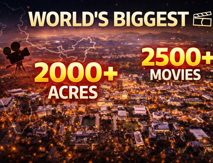 2000 एकड़ में फैली दुनिया की सबसे बड़ी फिल्म सिटी! ‘रामोजी फिल्म सिटी’ के ये आंकड़े कर देंगे हैरान