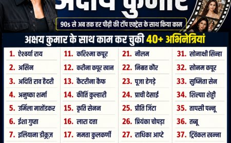 लगभग हर हीरोइन के साथ काम करने वाले सुपरस्टार — अक्षय कुमार का अनोखा रिकॉर्ड