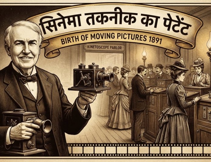 24 अगस्त 1891: एडिसन ने रखी थी सिनेमा की नींव, ऐसे शुरू हुआ चलती तस्वीरों का दौर